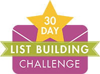 30 day list building challenge